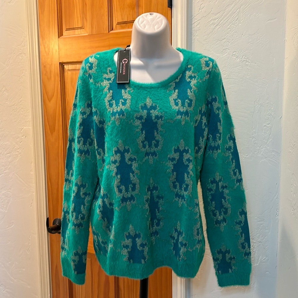C. Wonder Christian Siriano Green Sweater Size L